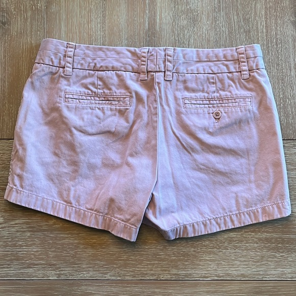 J. Crew chino shorts size 10 light purple mauve 100% cotton - Picture 6 of 7